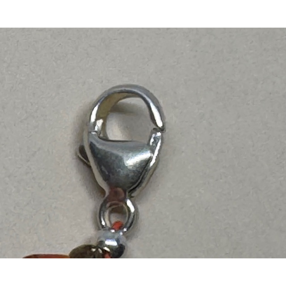 Sterling Silver Paw Print Bracelet – 7" - Picture 6 of 7